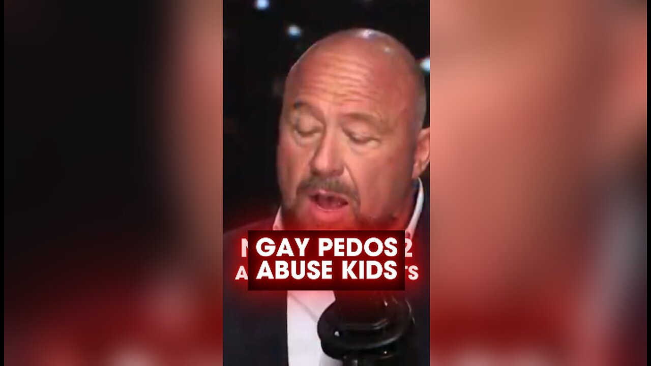 Alex Jones: Court Sentences Gay Pedos For Abusing Adopted Sons - 12/24/24