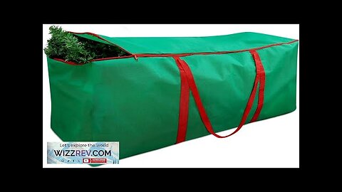 Christmas Tree Storage Bag Stores 7.5ft Artificial Christmas Tree with Carry Handles Review