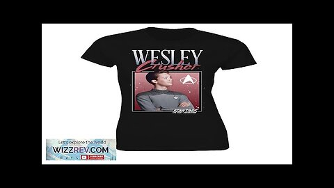 Star Trek: The Next Generation: Women's Fit T-Shirt: Wesley Crusher Review