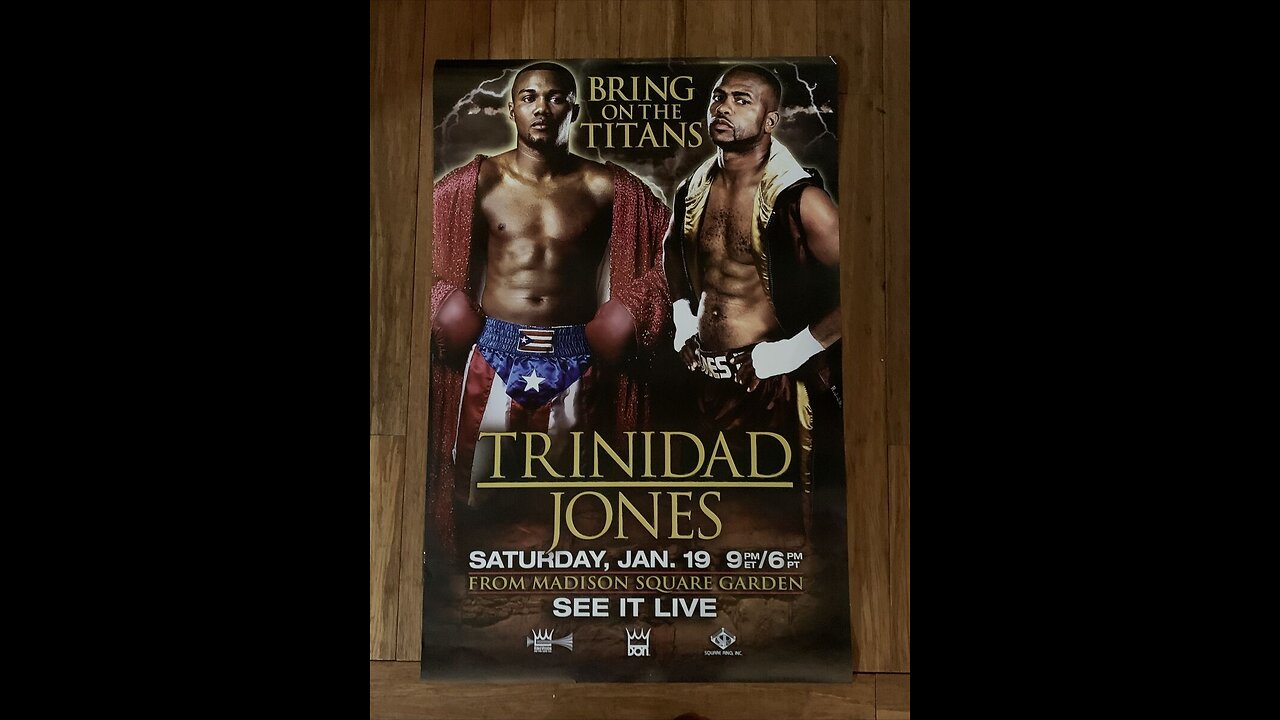 Roy Jones Jr vs Felix "Tito" Trinidad - Jan 19 2008 - MSG, NY, NY