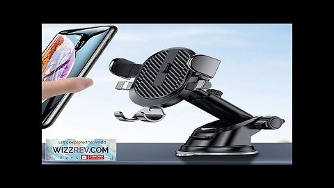 Car Phone Holder 360 Degree Rotating Universal Adjustable GPS Special Mount Support Review