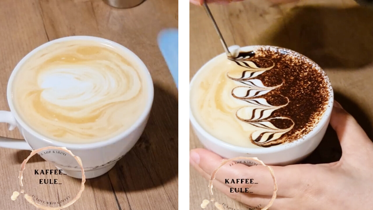 How to make beautiful coffee