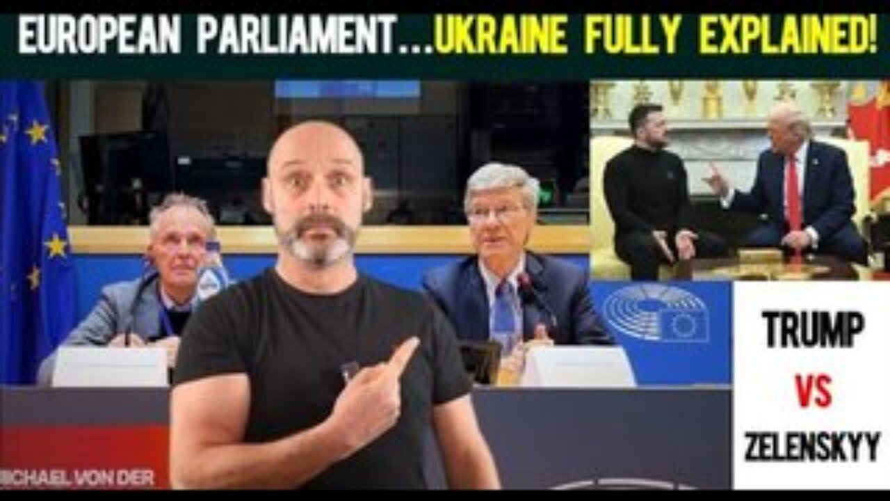Trump Vs Zelenskyy - who's Correct? The Answer Comes from European Parliament Address...!