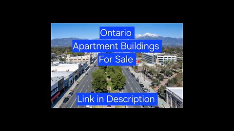 Ontario - Apartment Buildings For Sale 🏢