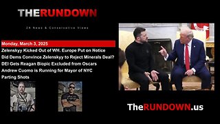 #872 - Zelenskyy Kicked Out of WH. Europe Put on Notice