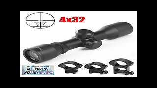 Tactical Hunting Optical 4x32 Airsoft Optical Rifle Scope Sight with Rail Mount Review