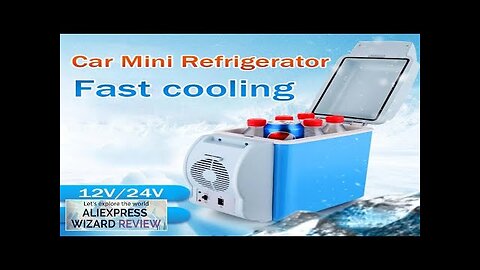 Mini Refrigerator for Car12V24V Drink Ice BoxTravel Cooler Food Storage BoxCamping Fridge Review