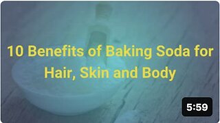 10 Benefits of Baking Soda for Hair, Skin and Body