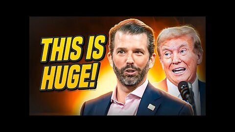 BREAKING- DONALD TRUMP JR. SHOCKS THE WORLD!