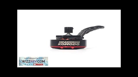 Furitek Mini Komodo 1806 2000KV Brushless Motor with 16T Steel Pinion Gear Review