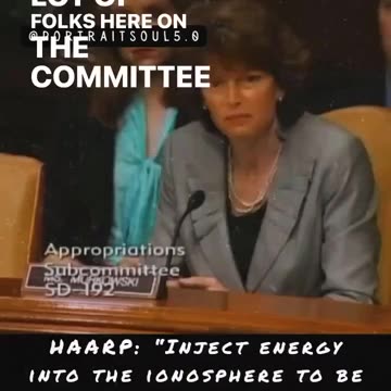 “HAARP is designed to inject energy into the atmosphere in an attempt to control it”