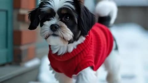 Shih Tzu vs. Stairs: The Most Hilarious Battle You’ll See Today! 😂