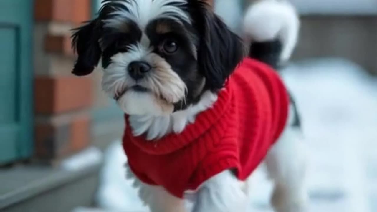 Shih Tzu vs. Stairs: The Most Hilarious Battle You’ll See Today! 😂