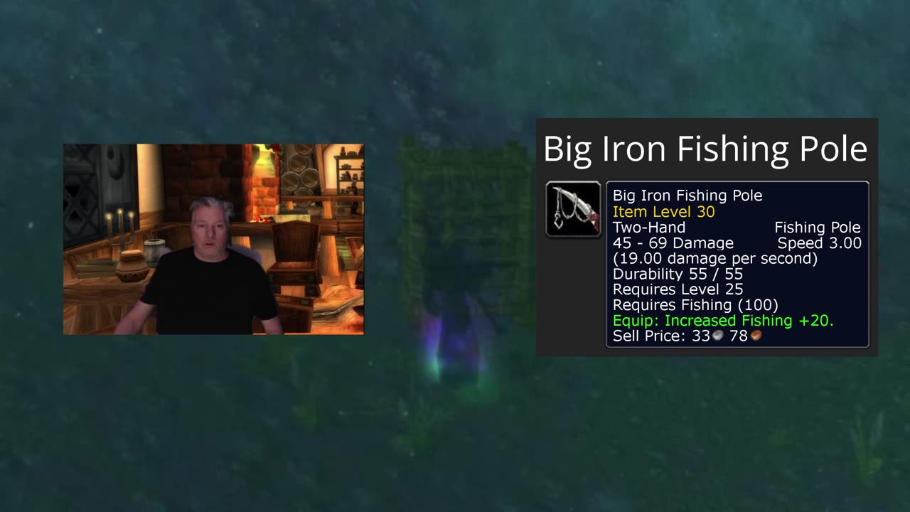 Big Iron Fishing Pole landscape