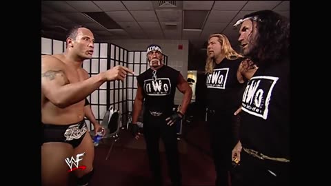 the rock meets the nwo 2002