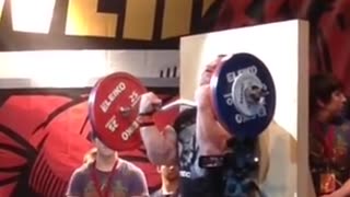 Denis Cyplenkov 113kg Strict Curl World Record