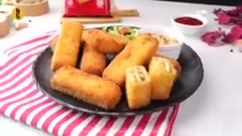 Unique Cheese Fingers Recipe by Food Fusion