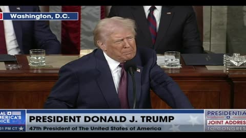 President Donald Trump Exposes the Big Lie of Transgenderism - Joint Session of Congress 2025