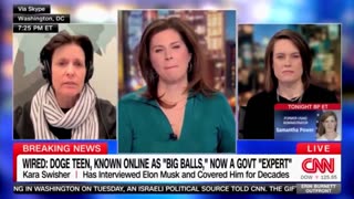 CNN Goes Nuts Over Teen's 'Big Balls' Online Alias Who Now Works for Elon Musk's DOGE Team