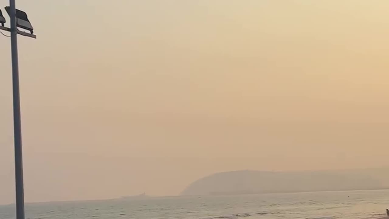 Vizag Sun Rise Beach Road Visakhapatnam❤️