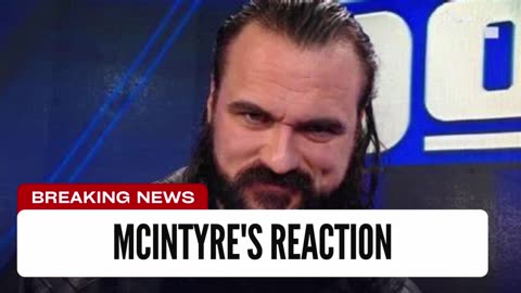 Drew McIntyre's Reaction To LA Knight Jab