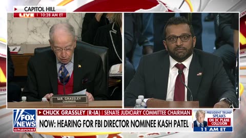 Kash Patel pledges to ‘call out corruption’ during Senate FBI hearing