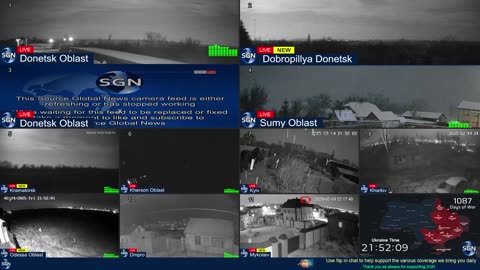 Ukraine Live - 24/7 Multiple Live Camera coverage of Ukraine with News Updates