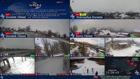 Ukraine Live - 24/7 Multiple Live Camera coverage of Ukraine with News Updates