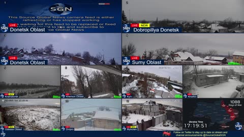 Ukraine Live - 24/7 Multiple Live Camera coverage of Ukraine with News Updates