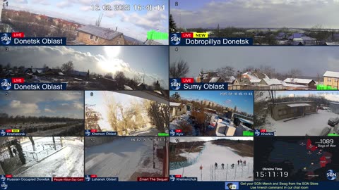 Ukraine Live - 24/7 Multiple Live Camera coverage of Ukraine with News Updates