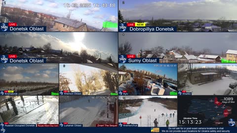 Ukraine Live - 24/7 Multiple Live Camera coverage of Ukraine with News Updates