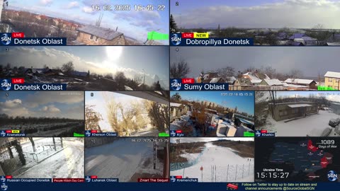 Ukraine Live - 24/7 Multiple Live Camera coverage of Ukraine with News Updates