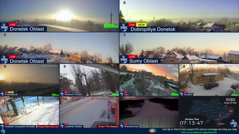 Ukraine Live - 24/7 Multiple Live Camera coverage of Ukraine with News Updates