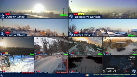 Ukraine Live - 24/7 Multiple Live Camera coverage of Ukraine with News Updates