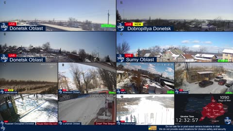 Ukraine Live - 24/7 Multiple Live Camera coverage of Ukraine with News Updates