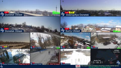 Ukraine Live - 24/7 Multiple Live Camera coverage of Ukraine with News Updates