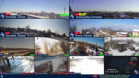 Ukraine Live - 24/7 Multiple Live Camera coverage of Ukraine with News Updates