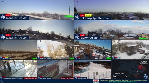 Ukraine Live - 24/7 Multiple Live Camera coverage of Ukraine with News Updates