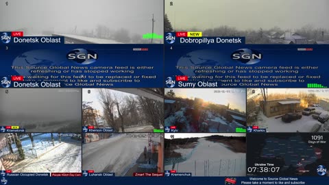 Ukraine Live - 24/7 Multiple Live Camera coverage of Ukraine with News Updates