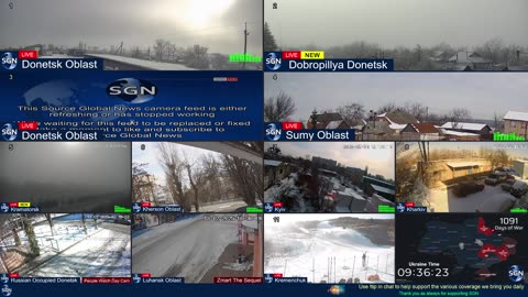 Ukraine Live - 24/7 Multiple Live Camera coverage of Ukraine with News Updates