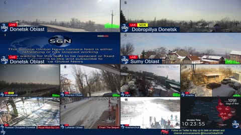 Ukraine Live - 24/7 Multiple Live Camera coverage of Ukraine with News Updates