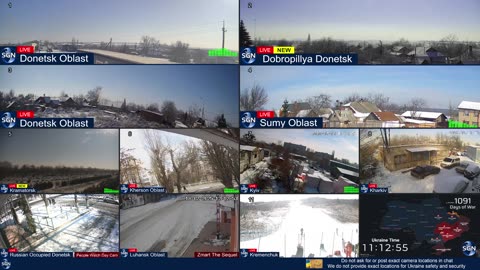 Ukraine Live - 24/7 Multiple Live Camera coverage of Ukraine with News Updates