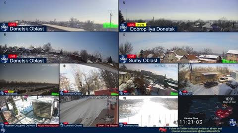 Ukraine Live - 24/7 Multiple Live Camera coverage of Ukraine with News Updates