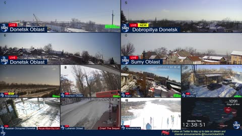 Ukraine Live - 24/7 Multiple Live Camera coverage of Ukraine with News Updates