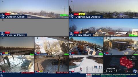 Ukraine Live - 24/7 Multiple Live Camera coverage of Ukraine with News Updates