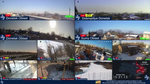 Ukraine Live - 24/7 Multiple Live Camera coverage of Ukraine with News Updates