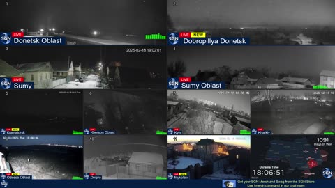 Ukraine Live - 24/7 Multiple Live Camera coverage of Ukraine with News Updates