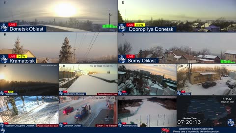 Ukraine Live - 24/7 Multiple Live Camera coverage of Ukraine with News Updates