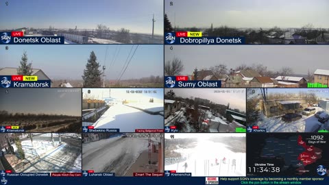 Ukraine Live - 24/7 Multiple Live Camera coverage of Ukraine with News Updates