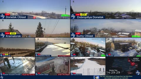 Ukraine Live - 24/7 Multiple Live Camera coverage of Ukraine with News Updates